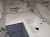 Столешница из кварцевого агломерата VICOSTONE Arctic Snow BQ200