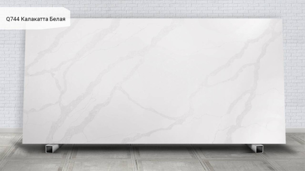 Q744 Калакатта Белая / Calacatta Bianco